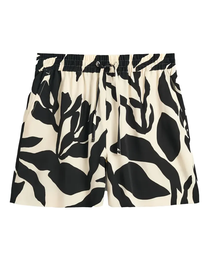 Gant floral-print drawstring shorts - Nude Nude