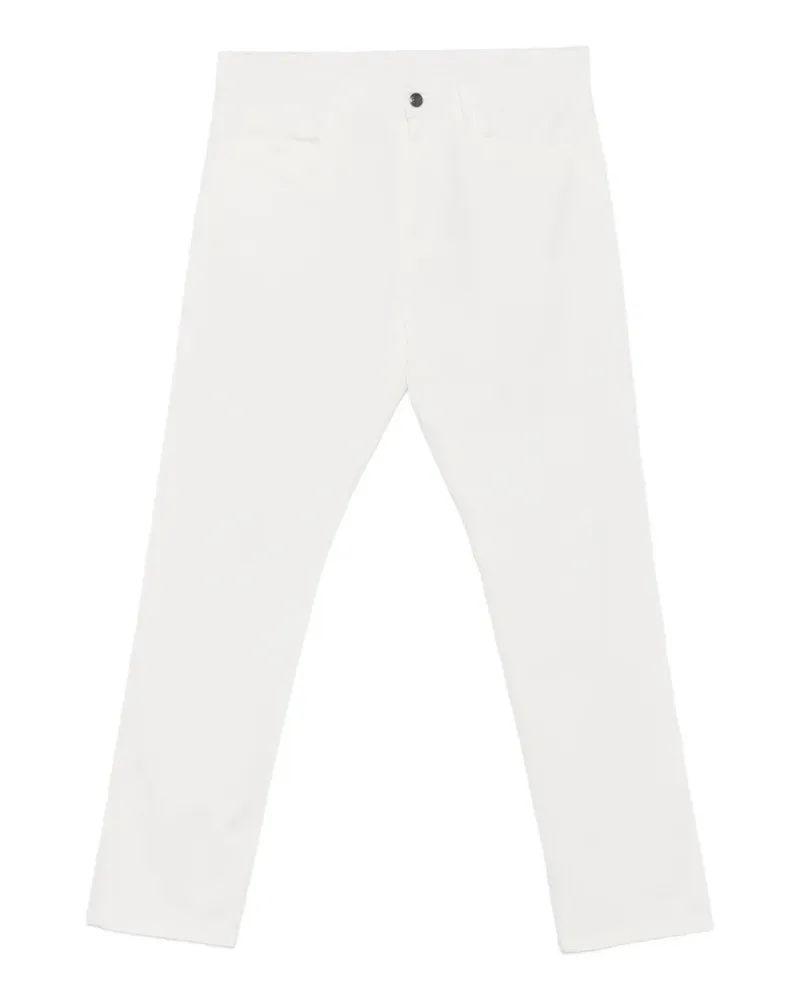 Canali Jeans mit geradem Bein - Weiß Weiß