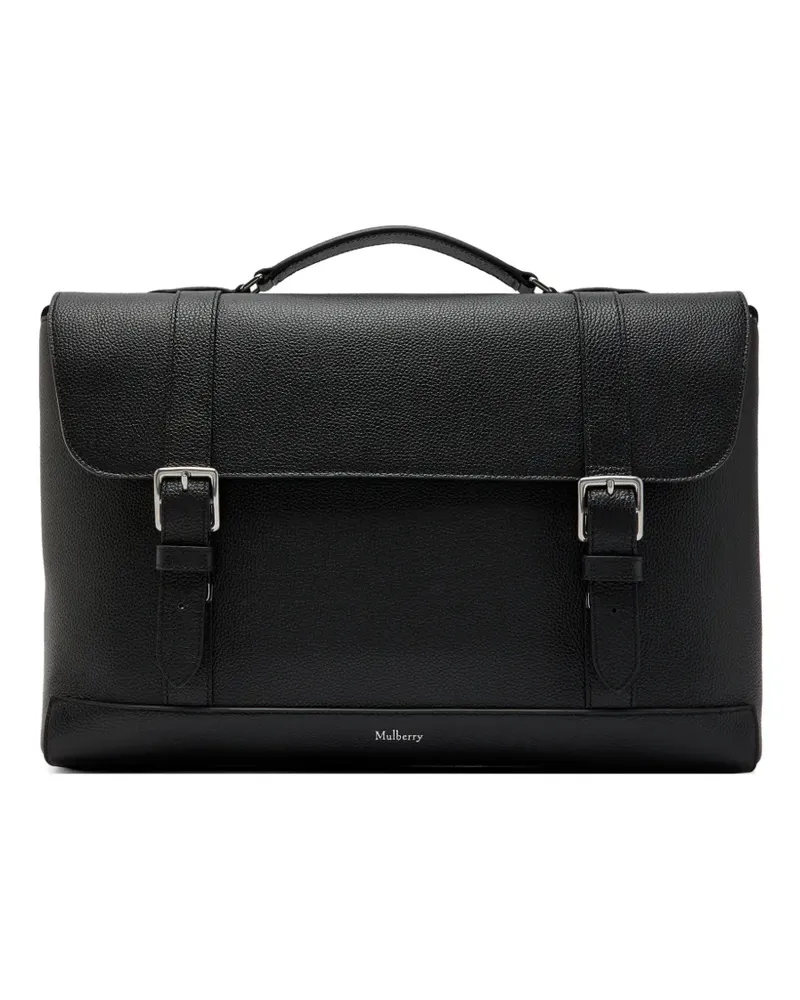 Mulberry Chiltern leather briefcase - Schwarz Schwarz