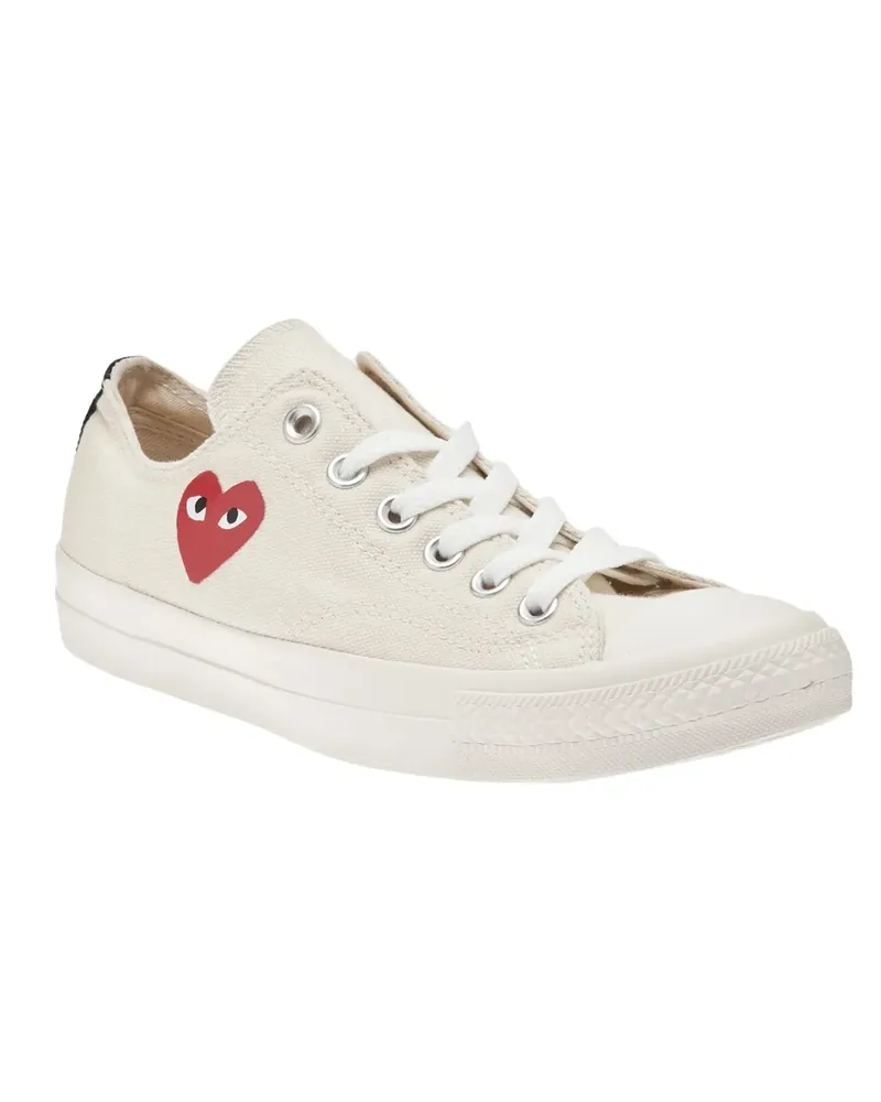 Comme des Garçons Sneakers mit seitlichem Logo-Stempel - Weiß Weiß