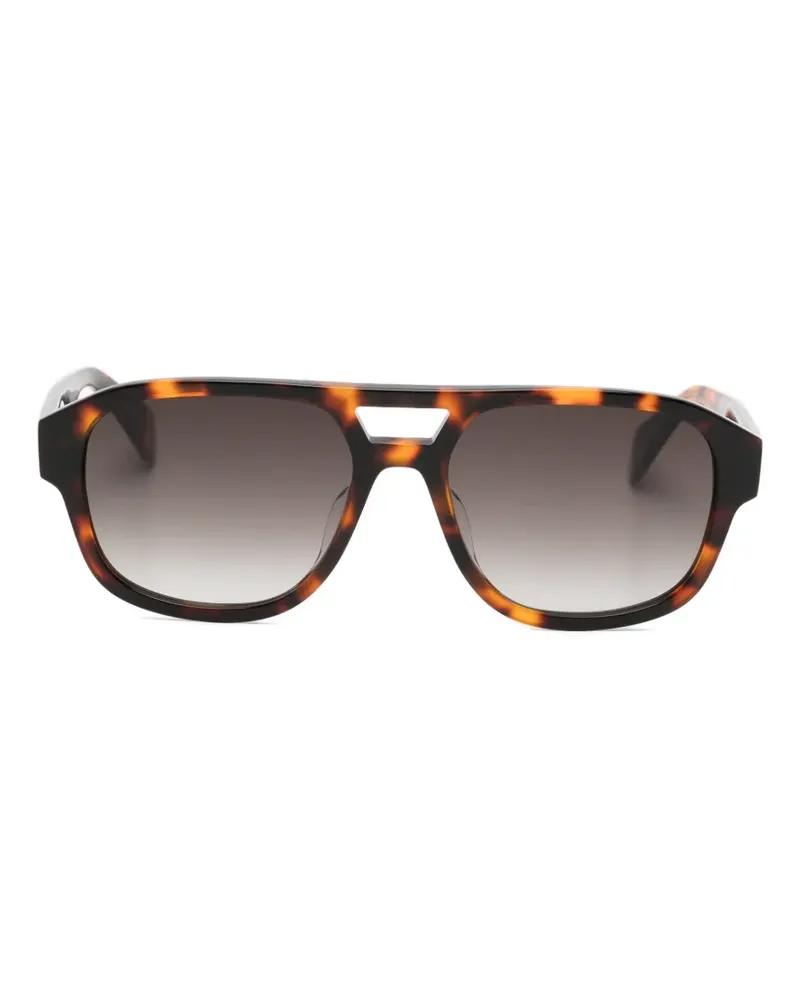 Kenzo Sonnenbrille mit Brauensteg - Braun Braun