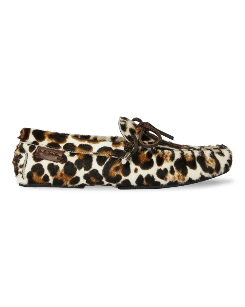 Paul Smith Sonna Loafer mit Animal-Print - Nude Nude