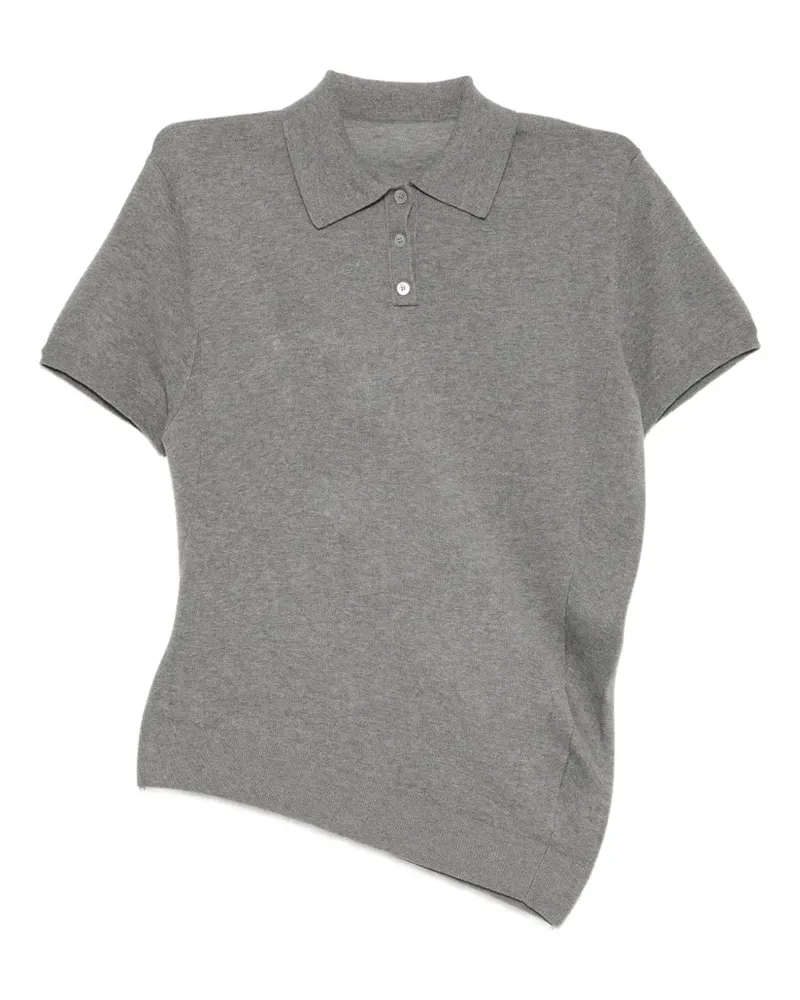 JNBY Gestricktes Poloshirt - Grau Grau