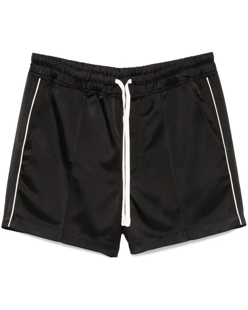 Tom Ford Shorts aus Satin - Schwarz Schwarz