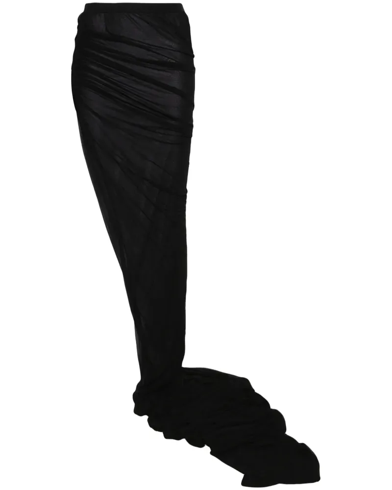 Rick Owens Edfu Maxirock - Schwarz Schwarz