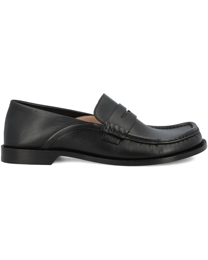 Loewe Campo Penny-Loafer - Schwarz Schwarz