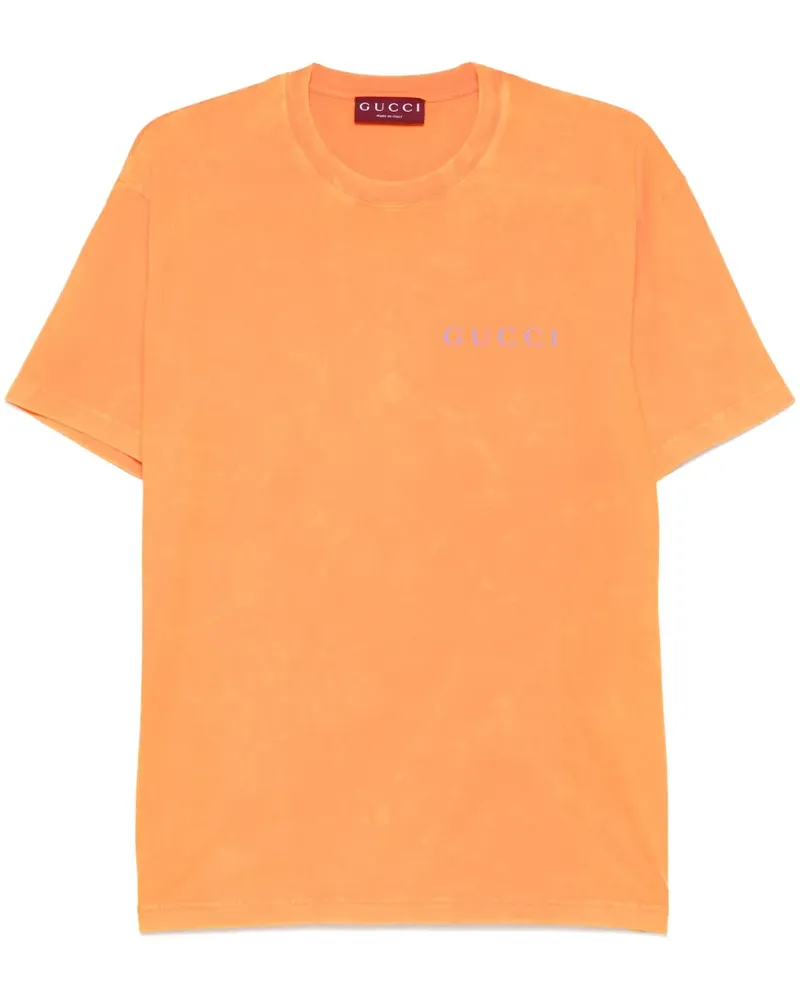 Gucci T-Shirt mit Print - Orange Orange