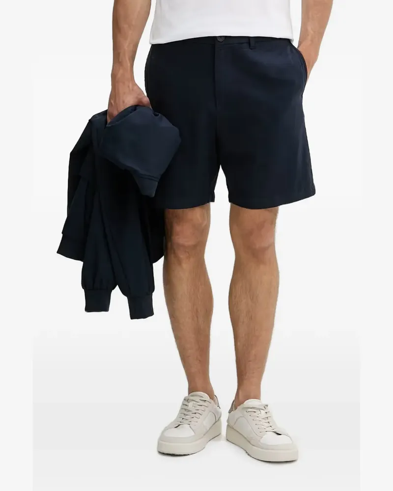 Armani Exchange logo-plaque shorts - Blau Blau