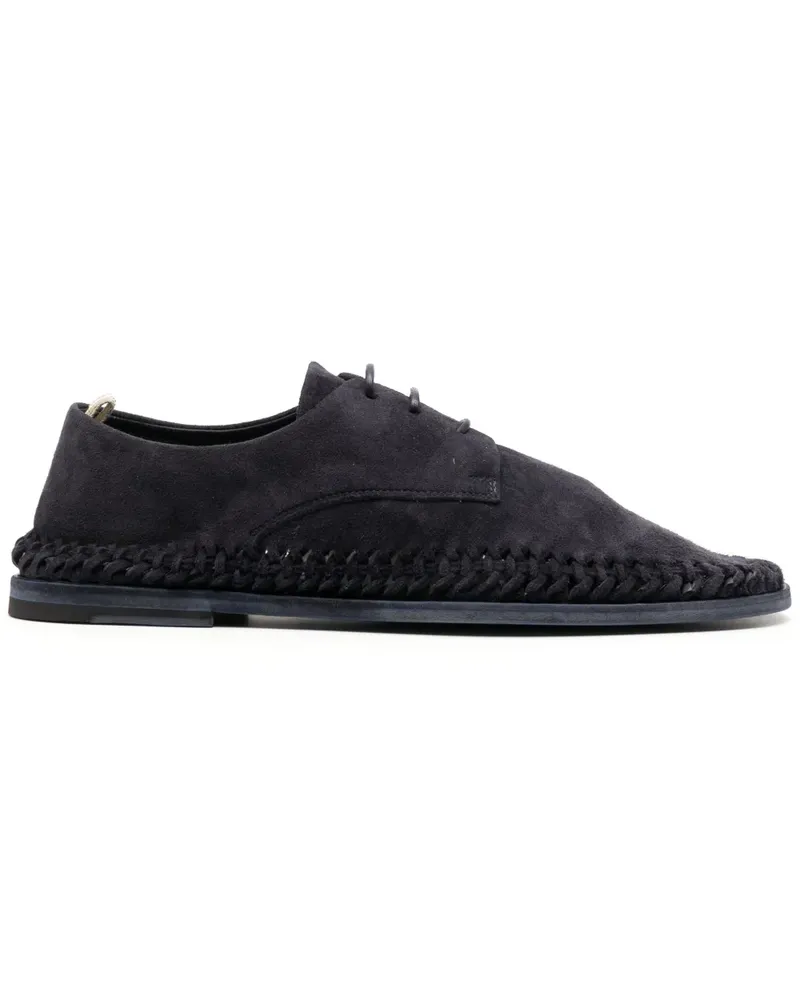 Officine Creative Italia Schnürschuhe aus Wildleder - Blau Blau