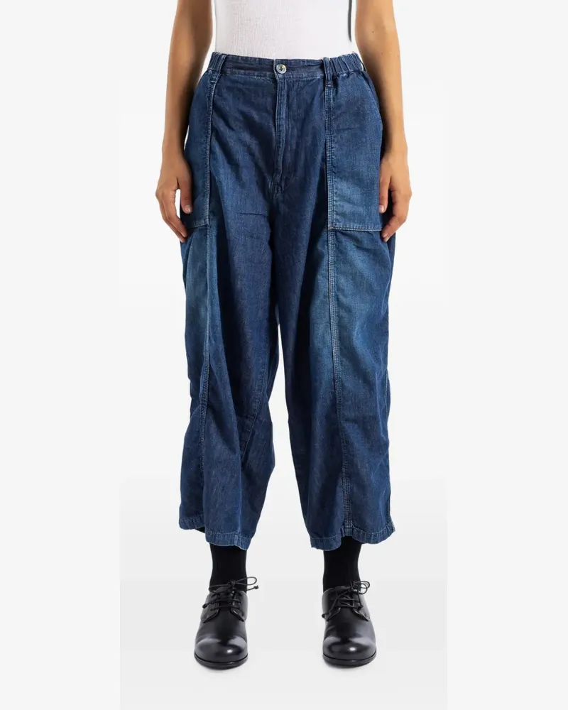 COTTLE flap-pocket jeans - Blau Blau