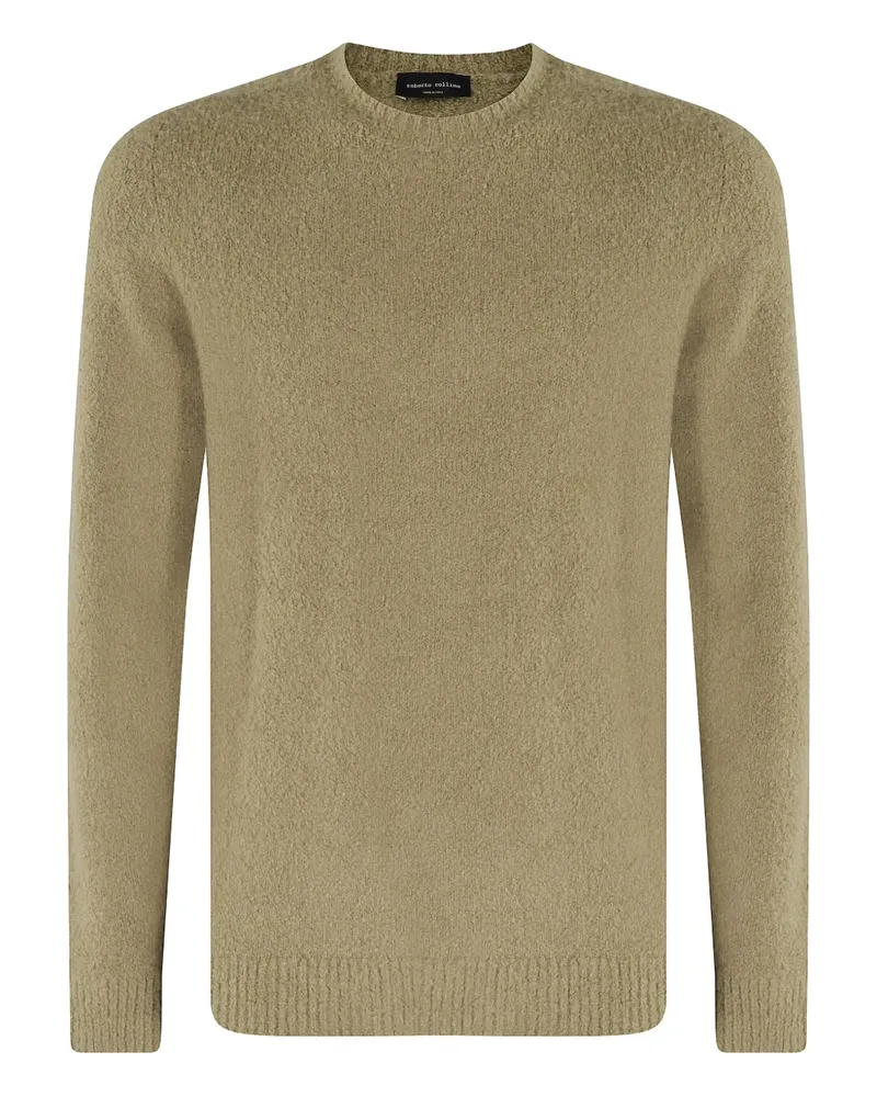 Roberto Collina Pullover mit Rundhalsausschnitt - Grün Grün
