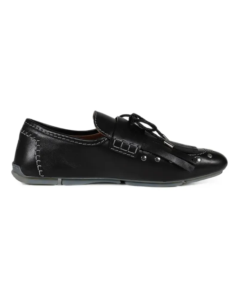 Wales Bonner Montego tasseled boat shoes - Schwarz Schwarz
