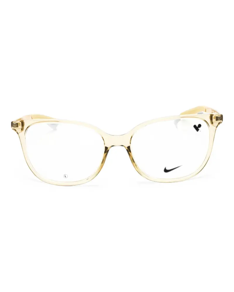 Nike square-frame glasses - Gold Gold