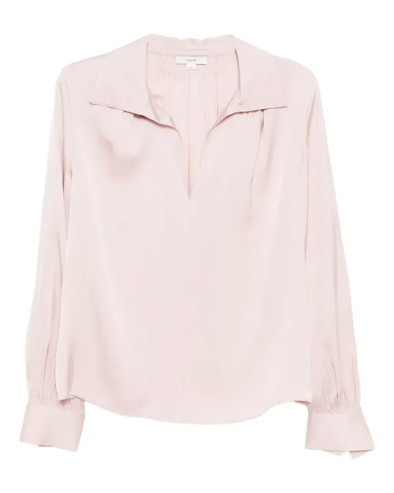 Vince Gesmokte Bluse - Rosa Rosa