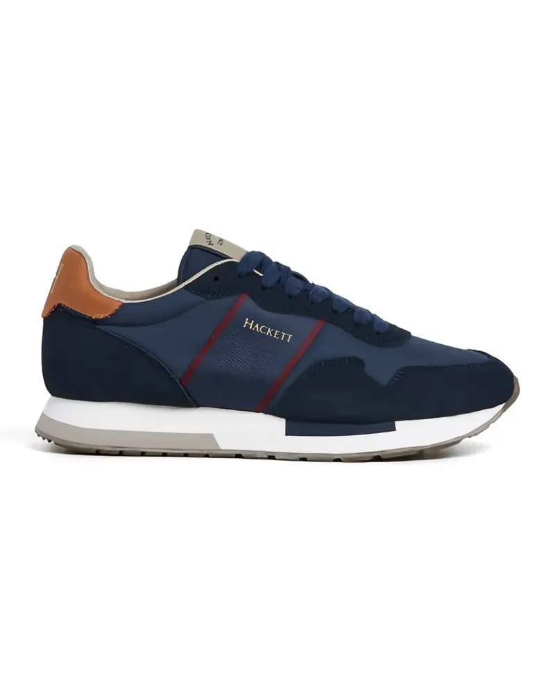 Hackett Sneakers mit Wildledereinsätzen - Blau Blau