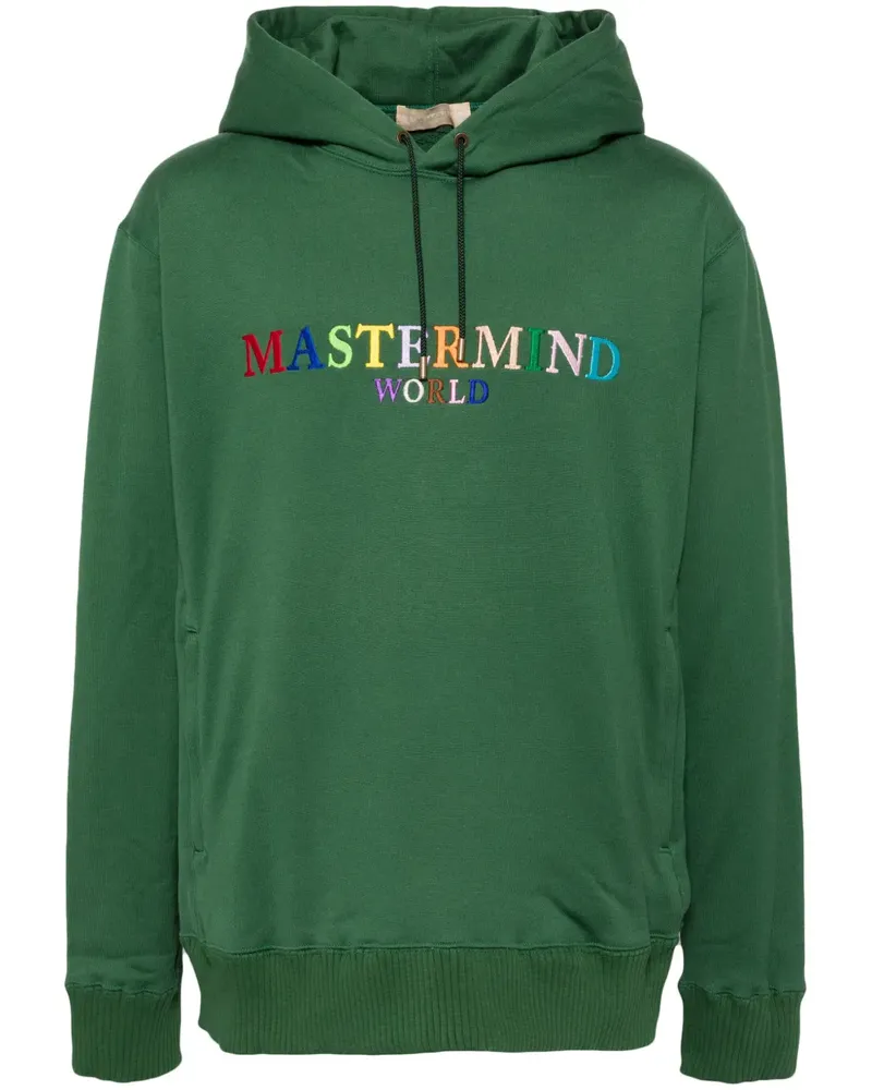 Mastermind World Hoodie mit Logo-Stickerei - Grün Grün