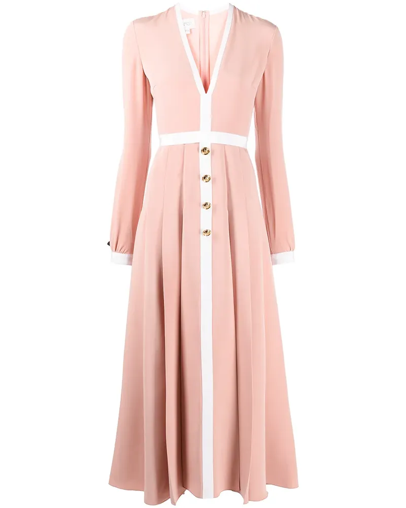 Giambattista Valli Empire-Maxikleid - Rosa Rosa