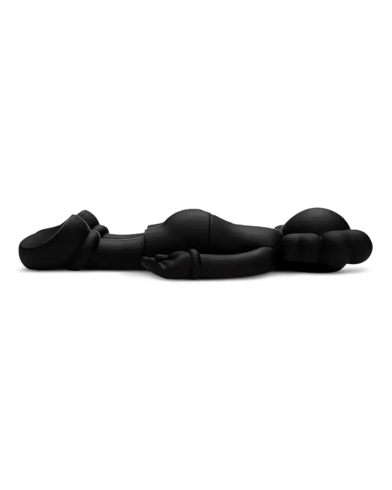 KAWS Companion 2020 Figur aus Vinyl - Schwarz Schwarz