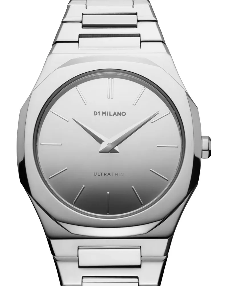 D1 Milano Ultra Thin Mirror 38mm - Silber Silber