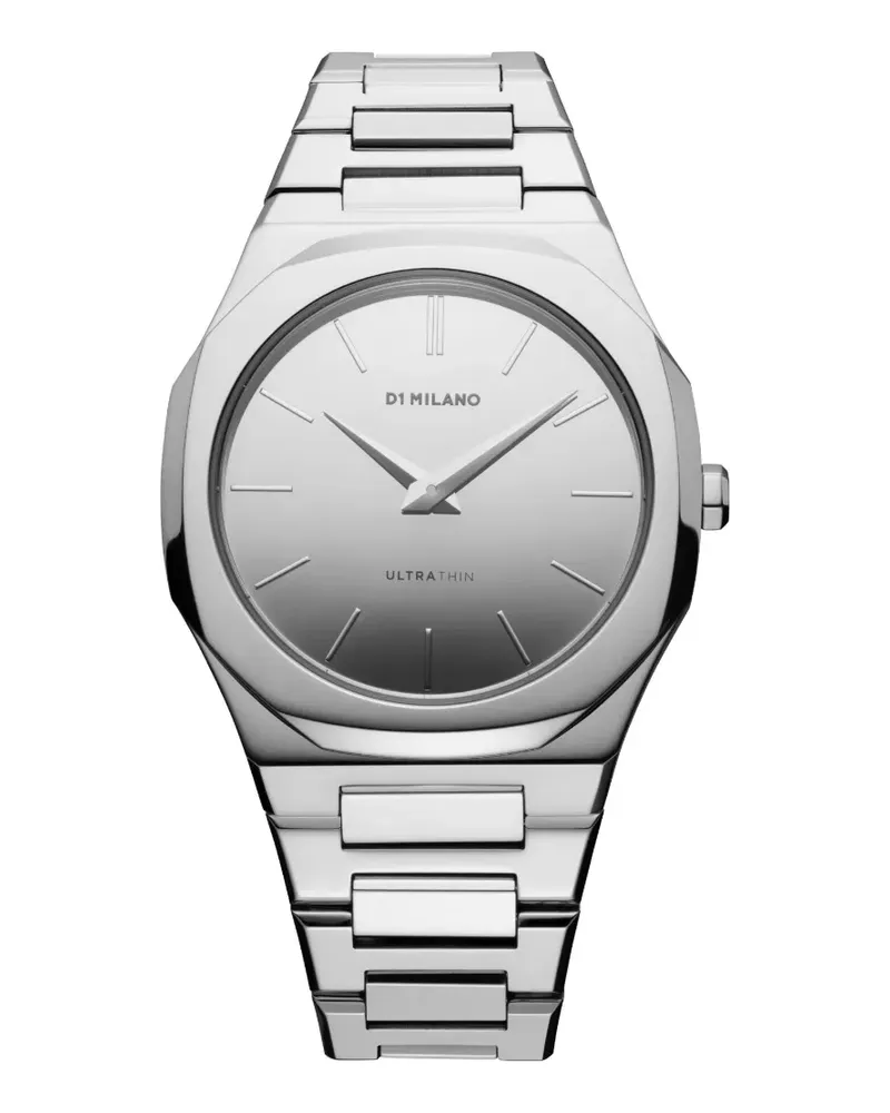 D1 Milano Ultra Thin Mirror 38mm - Silber Silber