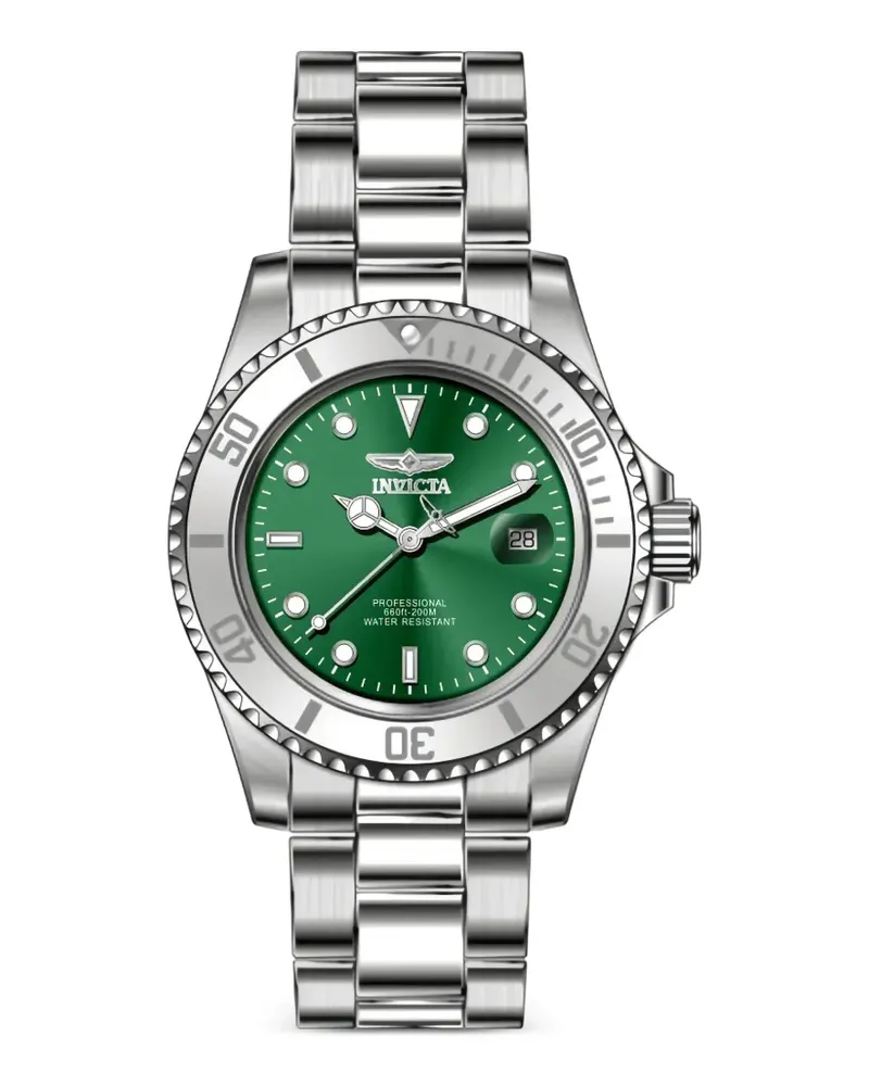 Invicta Pro Diver Armbanduhr 40mm - Grün Grün