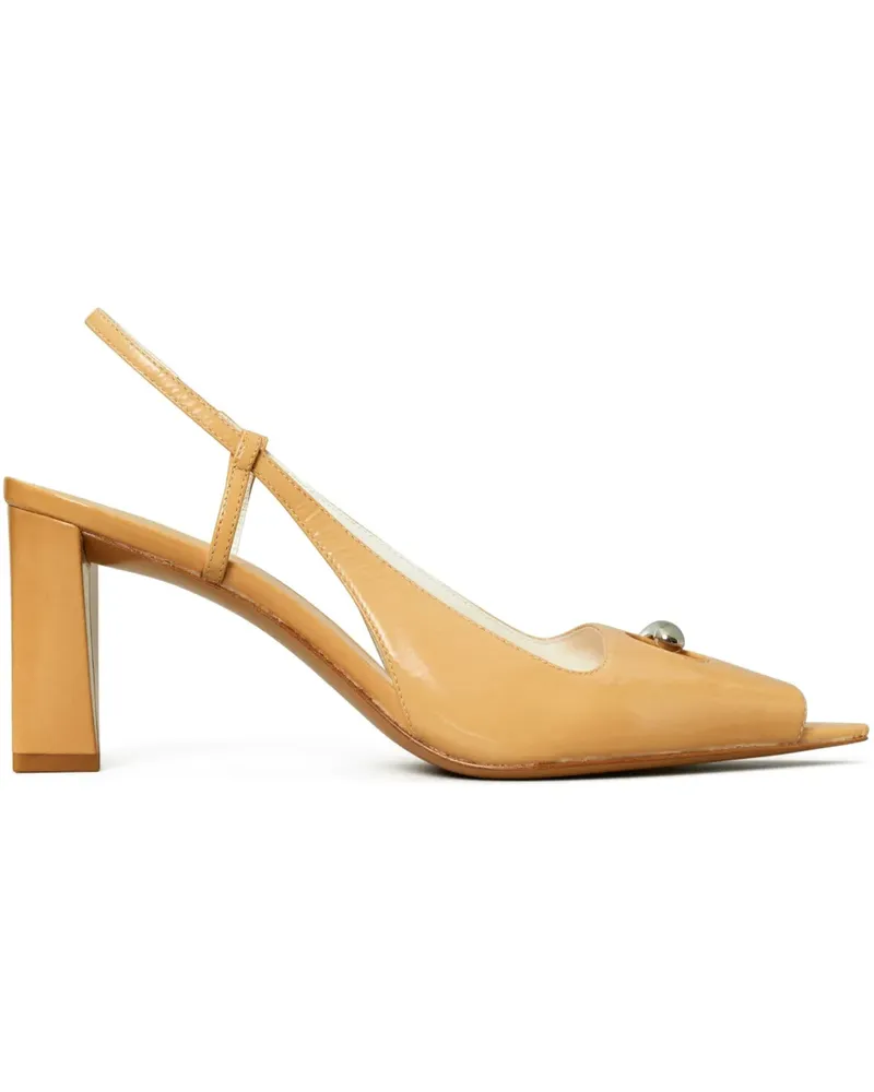 Tory Burch Pierced Sandalen - Nude Nude