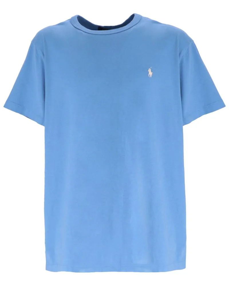 Ralph Lauren T-Shirt mit Polo Pony-Stickerei - Blau Blau
