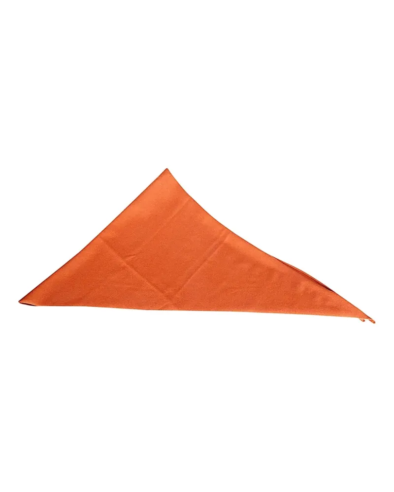 extreme cashmere Witch tiangle-shaped scarf - Orange Orange