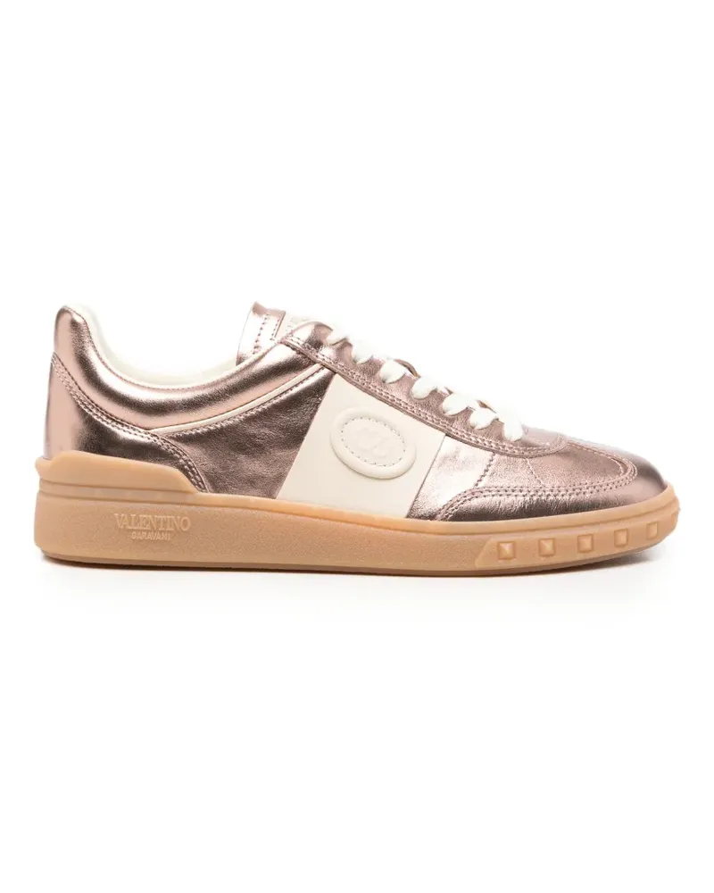Valentino Garavani Sneakers im Metallic-Look - Rosa Rosa