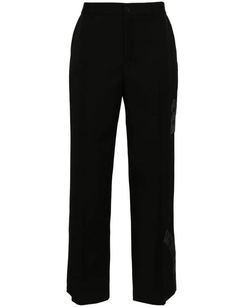 OFF-WHITE Hose mit geradem Bein - Schwarz Schwarz