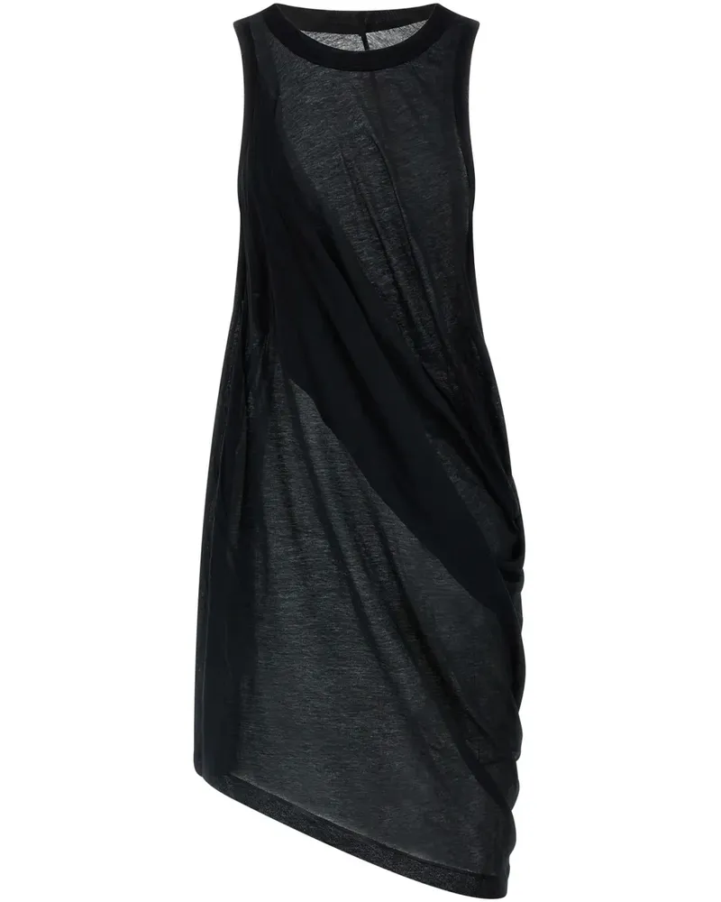 Rick Owens Anthem Tanktop - Schwarz Schwarz
