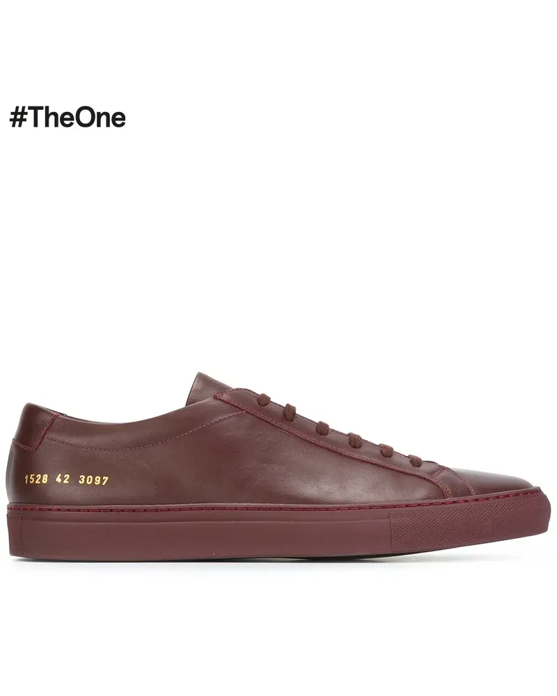 Common Projects Geschnürte Sneakers - Rosa Rosa