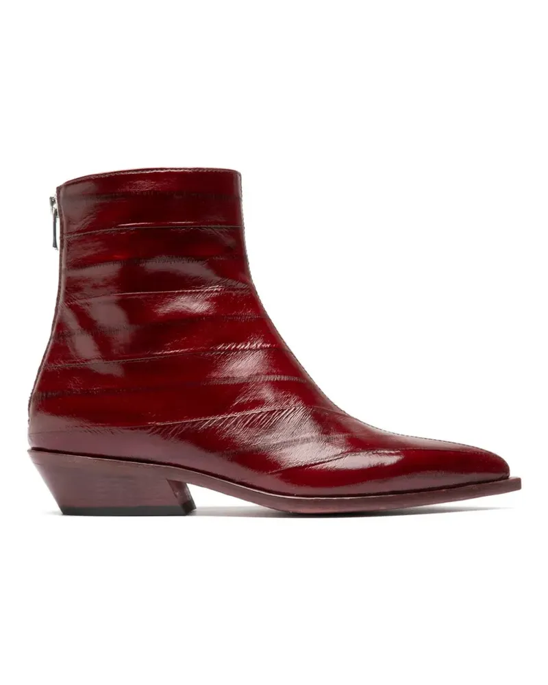 Officine Creative Italia Noelie DD Stiefel mit Reißverschluss - Rot Rot