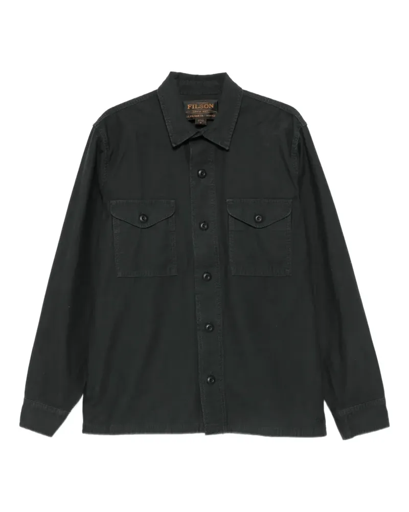 Filson Field Jac-Shirt Jacke - Schwarz Schwarz