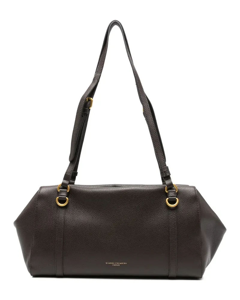 Gianni Chiarini Terry Tote Bag aus gekörntem Leder - Braun Braun