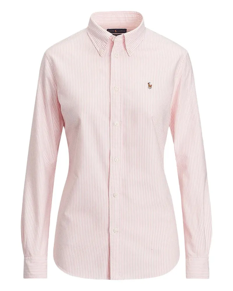 Ralph Lauren Gestreiftes 'Oxford' Hemd - Rosa Rosa