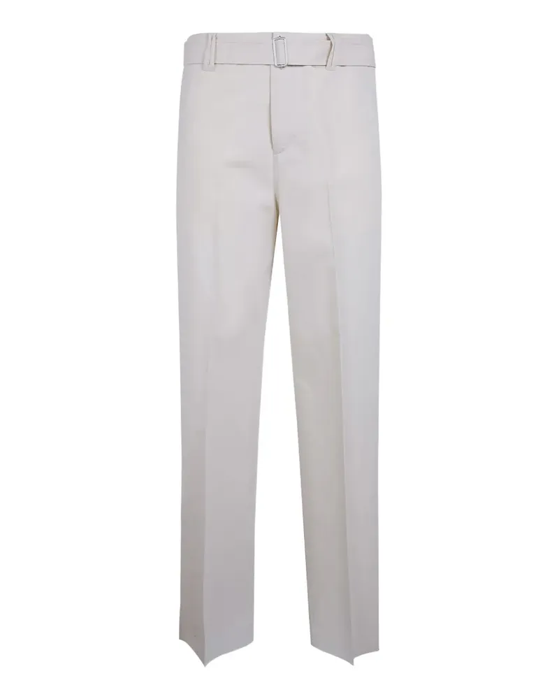 LARDINI belted trousers - Nude Nude