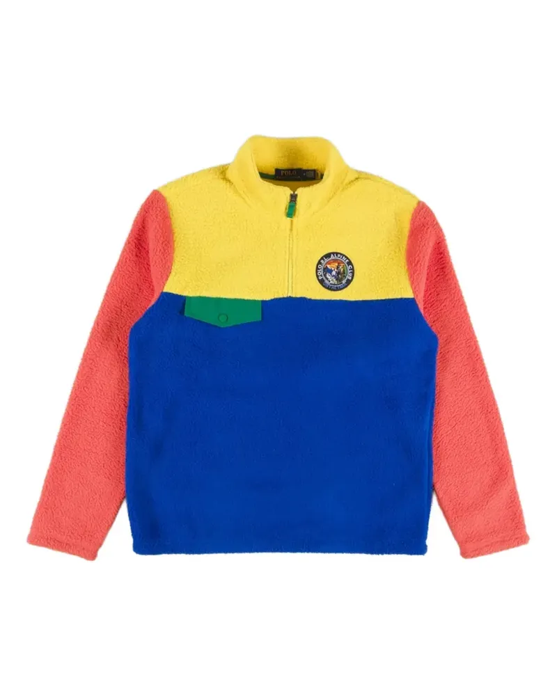 Ralph Lauren colour-block logo sweatshirt - Blau Blau
