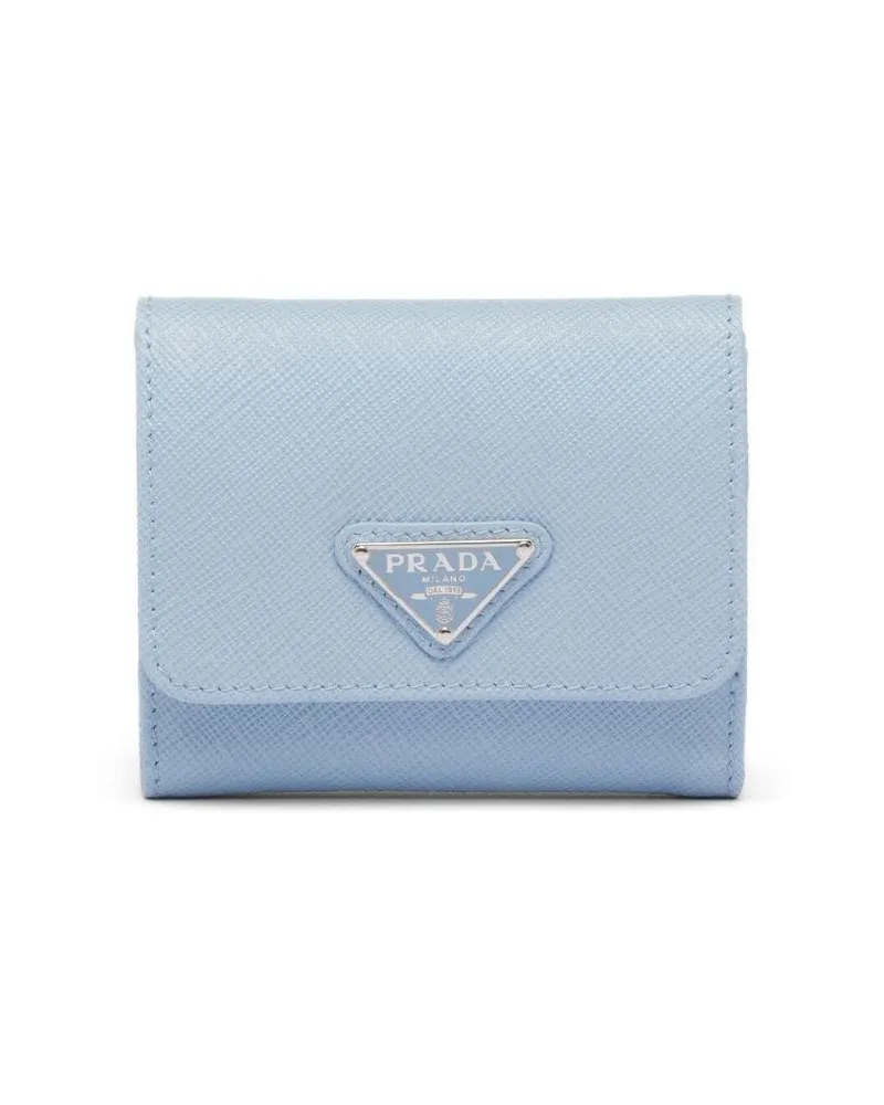 Prada Saffiano-Portemonnaie - Blau Blau