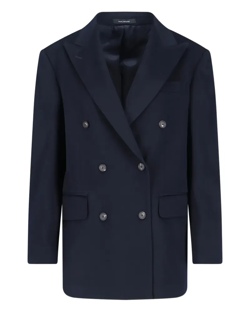 Tagliatore double-breasted blazer - Blau Blau