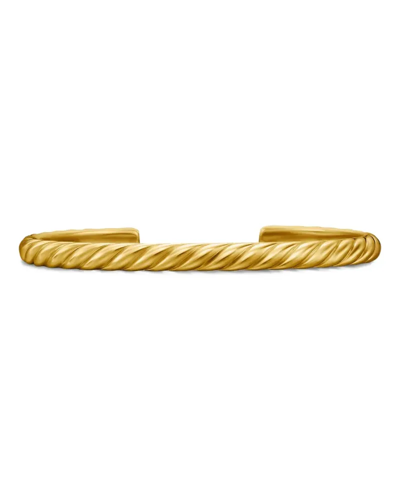 David Yurman 18kt Sculpted Cable Gelbgoldspange 5,5mm Gold