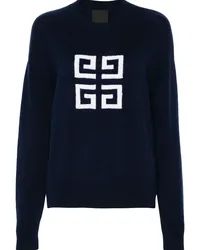 Givenchy Kaschmirpullover mit 4G Blau