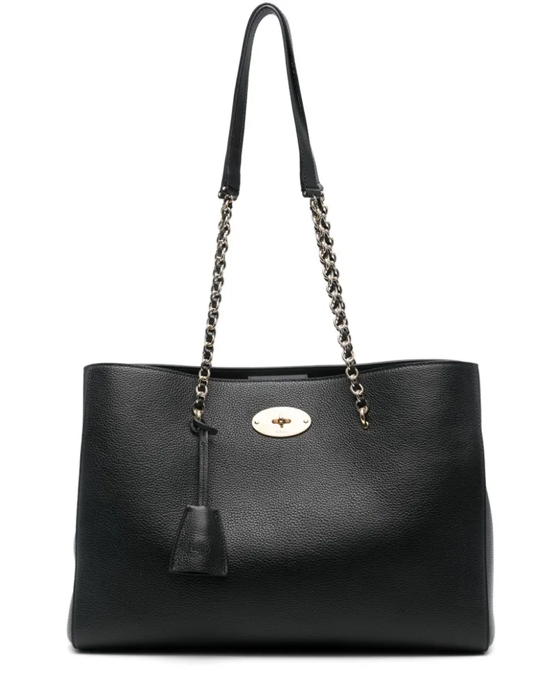 Mulberry Kleine Lily Handtasche - Schwarz Schwarz