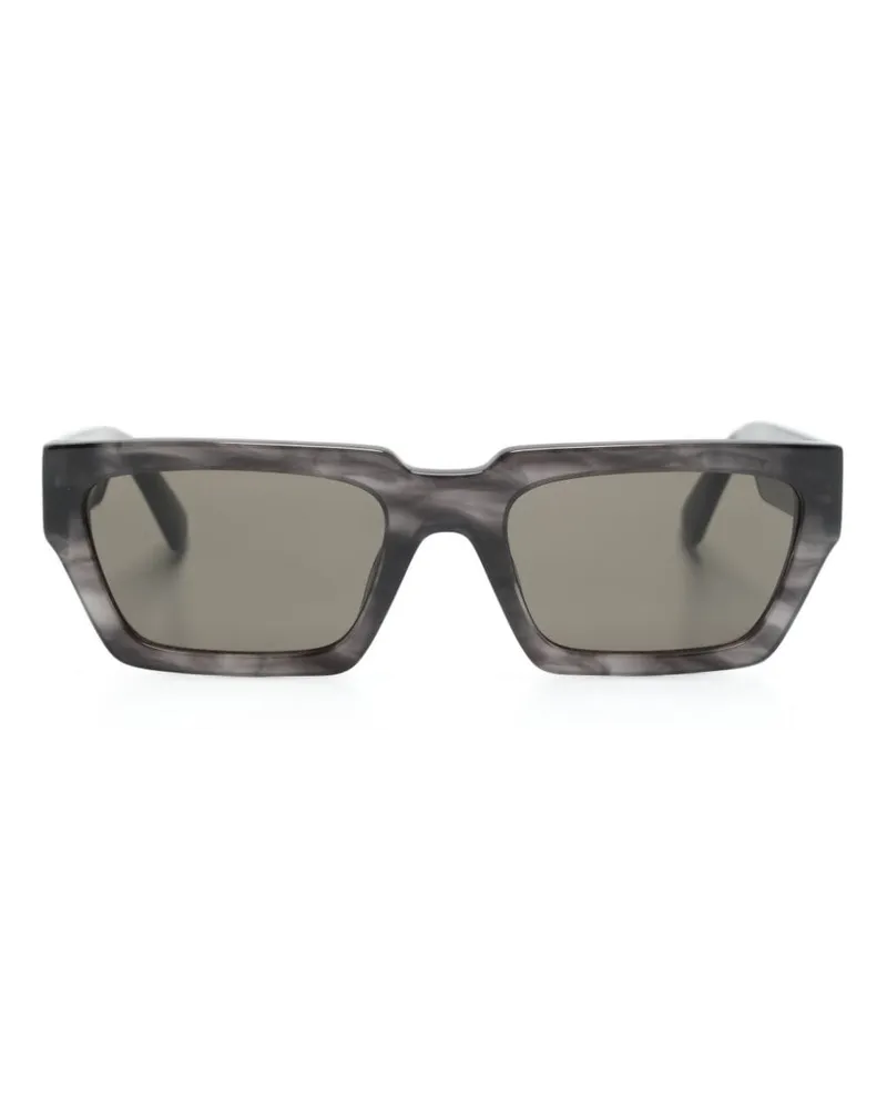 Moschino Eckige Sonnenbrille Grau