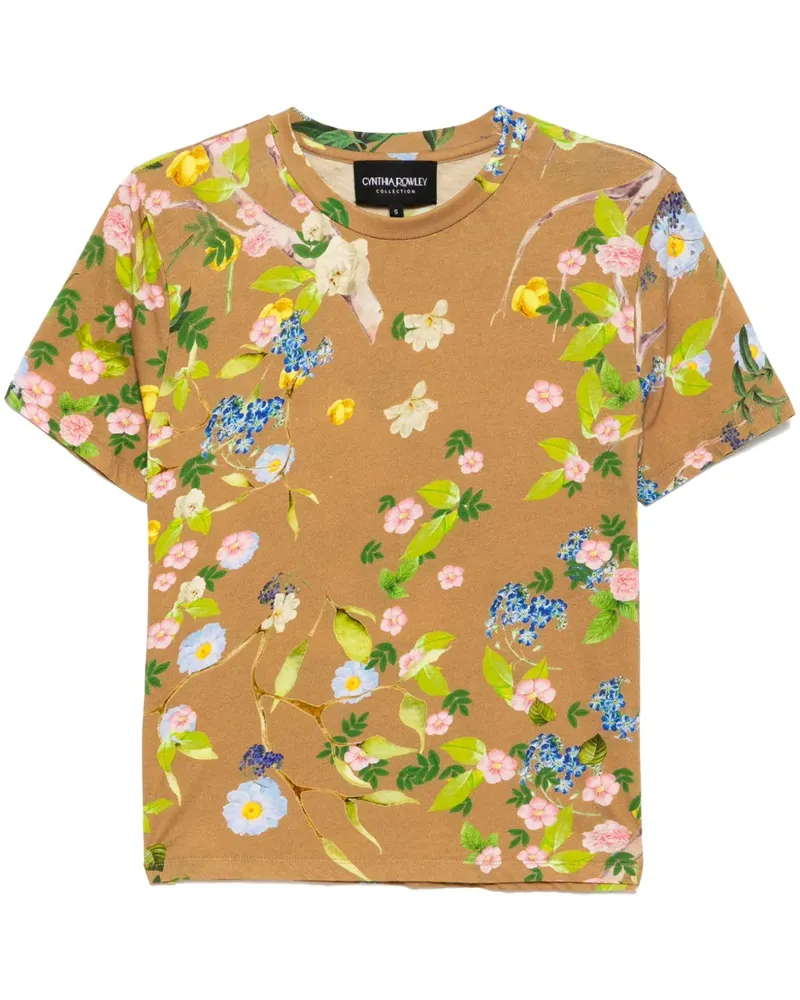 Cynthia Rowley Everyday T-Shirt - Gold Gold