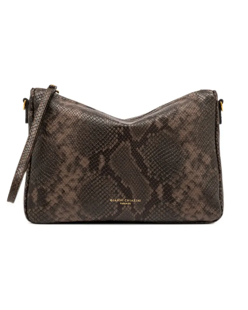 Gianni Chiarini Nora leather clutch bag - Braun Braun