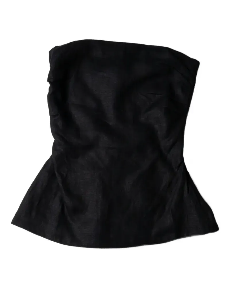 Faithfull The Brand Alexa strapless top - Schwarz Schwarz