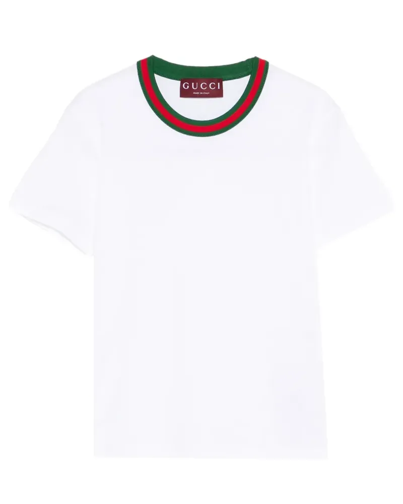 Gucci crew-neck T-shirt - Weiß Weiß