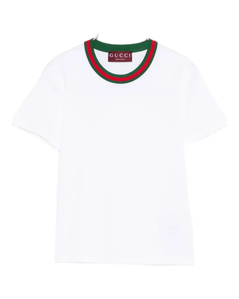 Gucci crew-neck T-shirt - Weiß Weiß