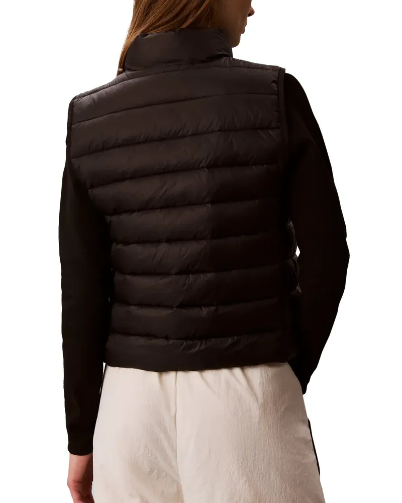 Calvin Klein quilted gilet - Schwarz Schwarz